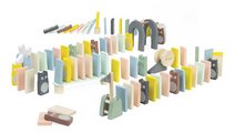 Drevené domino Dominoes Sweet Cocoon Janod padajúce 100 dielov J04404