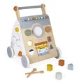 Drevené didaktické chodítko Multiactivity Baby Walker Sweet Cocoon Janod multifunkčné od 12 mes J04410