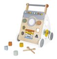 Drevené didaktické chodítko Multiactivity Baby Walker Sweet Cocoon Janod multifunkčné od 12 mes J04410