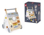 Drevené didaktické chodítko Multiactivity Baby Walker Sweet Cocoon Janod multifunkčné od 12 mes J04410