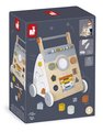 Drevené didaktické chodítko Multiactivity Baby Walker Sweet Cocoon Janod multifunkčné od 12 mes J04410