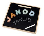 Drevené vkladacie puzzle Abedeca Alphabet Puzzle Sweet Cocoon Janod 26 dielov od 24 mes J04412