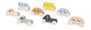Drevené autíčko na tlačenie Push-along Vehicle Sweet Cocoon Janod 3 modely od 18 mes J04413