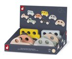 Drevené autíčko na tlačenie Push-along Vehicle Sweet Cocoon Janod 3 modely od 18 mes J04413