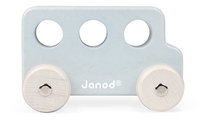 Drevené autíčko na tlačenie Push-along Vehicle Sweet Cocoon Janod 3 modely od 18 mes J04413