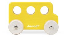 Drevené autíčko na tlačenie Push-along Vehicle Sweet Cocoon Janod 3 modely od 18 mes J04413