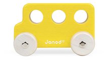 Drevené autíčko na tlačenie Push-along Vehicle Sweet Cocoon Janod 3 modely od 18 mes J04413