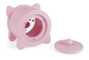 Drevená pokladnička Prasiatko Piggy Moneybox Janod ružová J04653