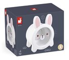 Drevená pokladnička Zajačik Rabbit Moneybox Janod biela J04654