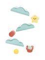 Hračka do vody guľôčková dráha Sea Themed Bathroom Ball Track Janod s prísavkami od 12 mes J04732