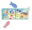 Knižka do vody Morský svet Under the Sea Party Janod mäkké leporelo od 10 mes J04733
