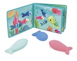 Knižka do vody Morský svet Under the Sea Party Janod mäkké leporelo od 10 mes J04733