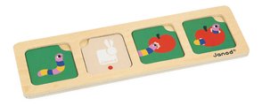 Vzdelávacia hra časová následnosť Záhrada The Garden Sequences Cards Janod 40 kariet