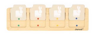 Vzdelávacia hra časová následnosť Záhrada The Garden Sequences Cards Janod 40 kariet