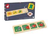 Vzdelávacia hra časová následnosť Záhrada The Garden Sequences Cards Janod 40 kariet