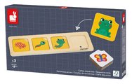 Vzdelávacia hra časová následnosť Záhrada The Garden Sequences Cards Janod 40 kariet
