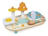 Drevený hudobný stolík Musical Table Pure Janod 5 hudobných nástrojov od 12 mes J05164