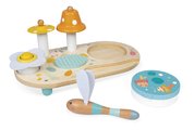 Drevený hudobný stolík Musical Table Pure Janod 5 hudobných nástrojov od 12 mes J05164
