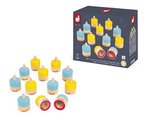 Zvuková hra Pexeso Sound Memo Game Sensory Janod 12 dielov J05309