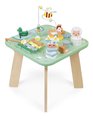 Drevený didaktický stolík Lúka s aktivitami Meadow Activity Table Janod 7 aktivít od 12 mes J05327