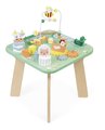 Drevený didaktický stolík Lúka s aktivitami Meadow Activity Table Janod 7 aktivít od 12 mes J05327