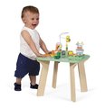 Drevený didaktický stolík Lúka s aktivitami Meadow Activity Table Janod 7 aktivít od 12 mes J05327