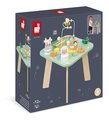Drevený didaktický stolík Lúka s aktivitami Meadow Activity Table Janod 7 aktivít od 12 mes J05327