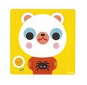 Magnetická hra Emócie a pocity Medveď The Emotions Bear Janod s predlohami 30 dielov od 24 mes J05447