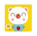Magnetická hra Emócie a pocity Medveď The Emotions Bear Janod s predlohami 30 dielov od 24 mes J05447