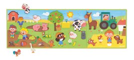 Magnetická kniha Farma The Farm Magnetistories Janod 30 magnetiek J05451