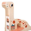 Drevená garáž Dinosaurus Dino Garage Janod 6 dielov od 24 mes J05835