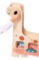 Drevená garáž Dinosaurus Dino Garage Janod 6 dielov od 24 mes J05835