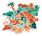 Drevené magnetky Dinosaury Dino Magnets Janod 24 kusov od 24 mes J05839