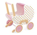 Drevený kočík pre bábiku Candy Chic Doll's Pram Janod pre 42 cm bábiku od 18 mes J05886
