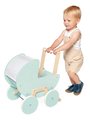 Drevený kočík pre bábiku Zen Doll's Pram Janod s vankúšikom a perinkou pre 42 cm bábiku od 18 mes J05900