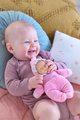 Bábika Babidoux Blossom Garden Mon Doudou Corolle s modrými očami a hrkálkou 20 cm od 0 mes