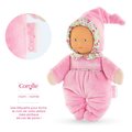 Bábika Babidoux Blossom Garden Mon Doudou Corolle s modrými očami a hrkálkou 20 cm od 0 mes