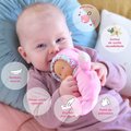 Bábika Babidoux Blossom Garden Mon Doudou Corolle s modrými očami a hrkálkou 20 cm od 0 mes