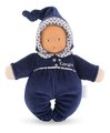 Bábika Babidoux Navy Blue Starry Dreams Mon Doudou Corolle s modrými očami a hrkálkou 20 cm od 0 mes