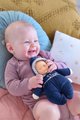 Bábika Babidoux Navy Blue Starry Dreams Mon Doudou Corolle s modrými očami a hrkálkou 20 cm od 0 mes