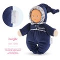 Bábika Babidoux Navy Blue Starry Dreams Mon Doudou Corolle s modrými očami a hrkálkou 20 cm od 0 mes