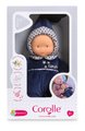 Bábika Babidoux Navy Blue Starry Dreams Mon Doudou Corolle s modrými očami a hrkálkou 20 cm od 0 mes