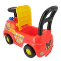 Odrážadlo hasičské auto Mickey Fire Truck Kiddieland so zvukom a svetlom a úložným priestorom pod sedadlom od 12 mes