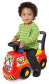 Odrážadlo hasičské auto Mickey Fire Truck Kiddieland so zvukom a svetlom a úložným priestorom pod sedadlom od 12 mes
