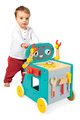 Drevené chodítko a vozík s náradím Robot Trolley BricoKids Janod 38 dielov od 18 mes J06456