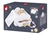 Drevená šperkovnica Jednorožec Jewellery Box Unicorn Janod s náhrdelníkom a náramkom J06462