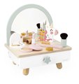 Drevený kozmetický stolík Jednorožec Small Dressing Table Unicorn Janod so zrkadlom 7 doplnkov