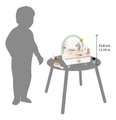 Drevený kozmetický stolík Jednorožec Small Dressing Table Unicorn Janod so zrkadlom 7 doplnkov