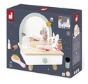 Drevený kozmetický stolík Jednorožec Small Dressing Table Unicorn Janod so zrkadlom 7 doplnkov