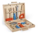 Drevené náradie v kufríku Tool Box BricoKids Janod 9 dielov J06481